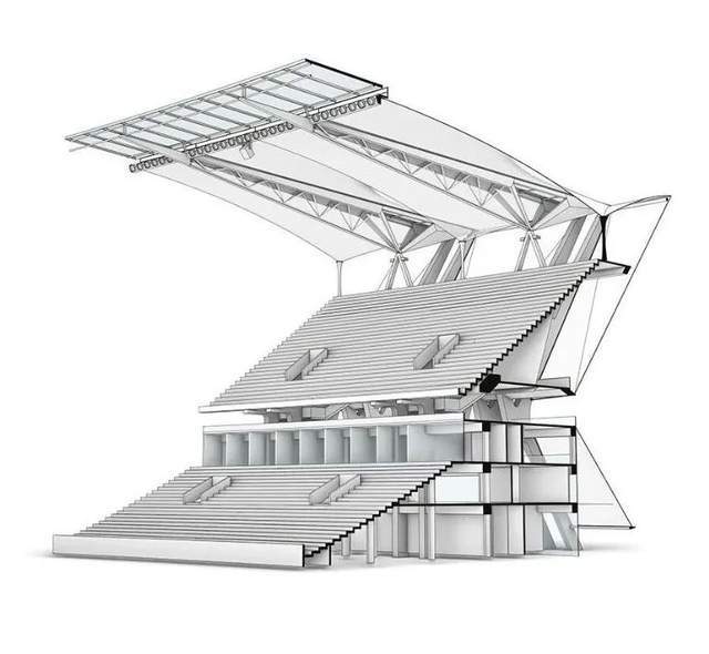 开云新地标亮相!苏州首座专业足球场——昆山奥体中心(图4) 开云新地标亮相!苏州首座专业足球场——昆山奥体中心(图4)