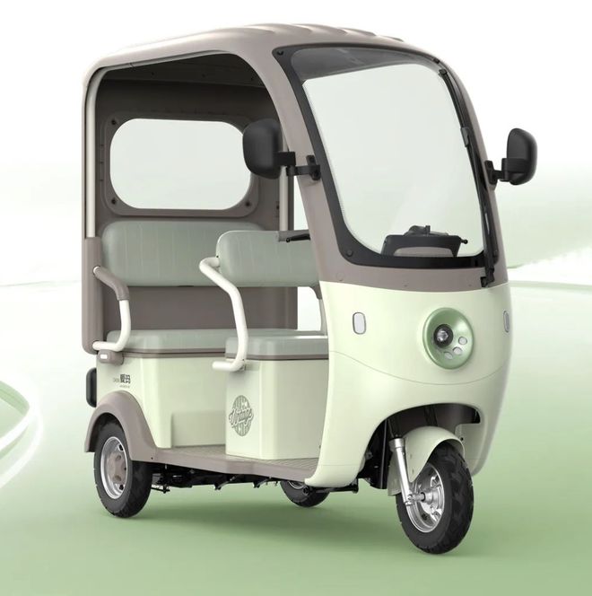 推荐三款接娃电动车配豪华座椅遮风挡雨续航60-120公里！