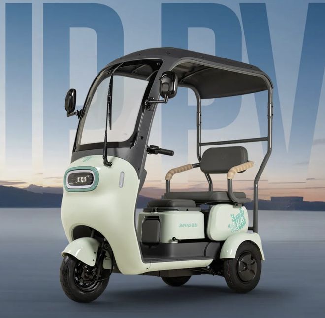 推荐三款接娃电动车配豪华座椅遮风挡雨续航60-120公里！(图4)