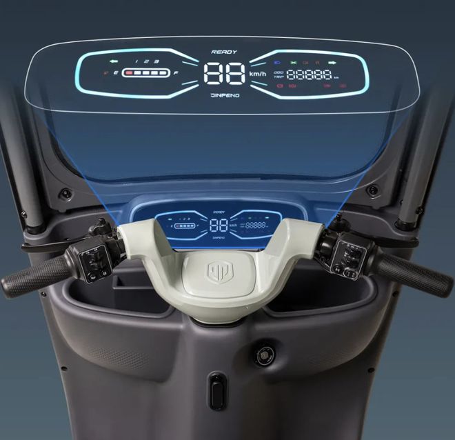 推荐三款接娃电动车配豪华座椅遮风挡雨续航60-120公里！(图5)