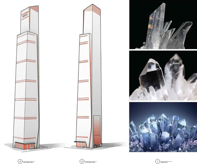 造价29亿!403米!广西第一高楼形如“水晶体”(图2) 造价29亿!403米!广西第一高楼形如“水晶体”(图2)