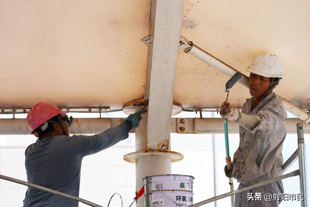 盐城市区123处遮阳雨棚改造焕新(图7)