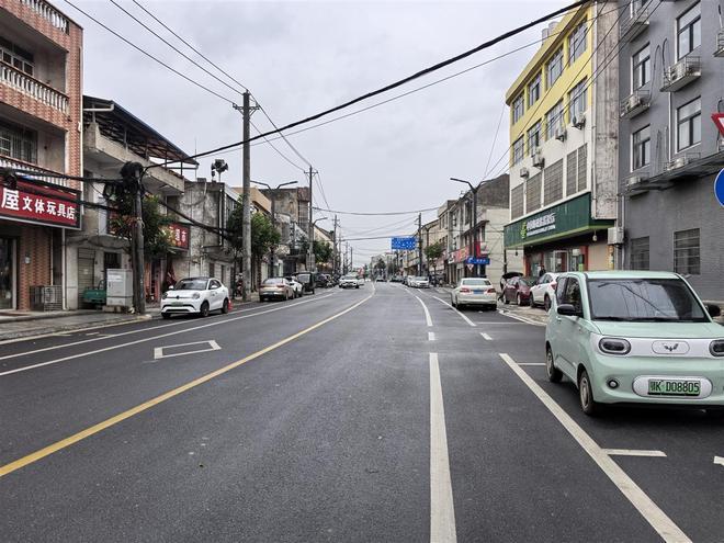 新洲徐古大道实现“蝶变”提升了居民获得感