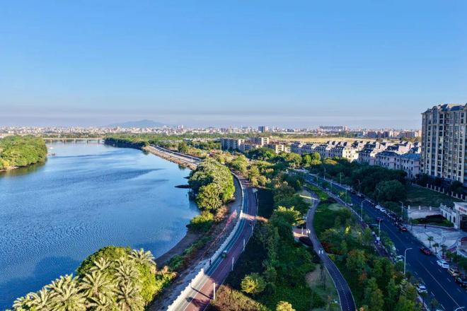 新津河碧道即将全线公里生态廊道