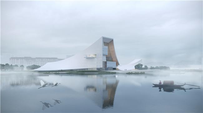 中建八局匠心打造南昌市图书馆新馆幕墙精品(图1)