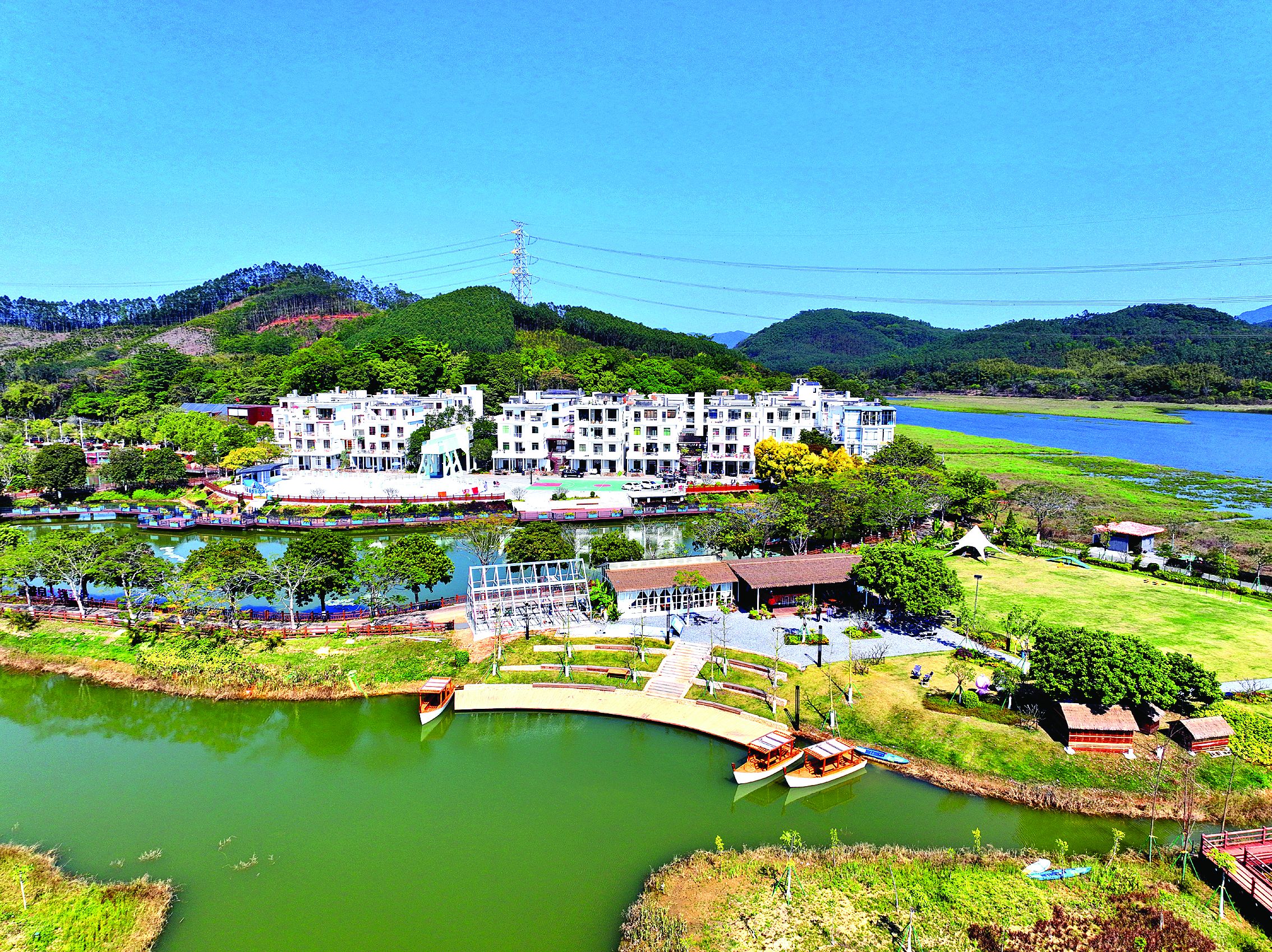 博罗显岗碧道：集美景与便捷服务于一体的骑行天堂(图1)